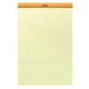 Rhodia Yellow Page Notepad, No19 A4+, Lined - Orange (19660C)