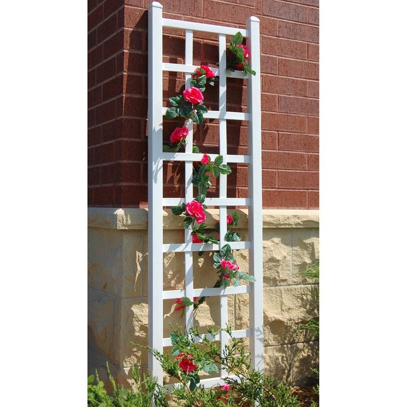 Dura-Trel 11190 Elmwood Trellis, White