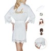 Y WJing Yi Jia Women Silk Robes Bridesmaid Robe Ladies