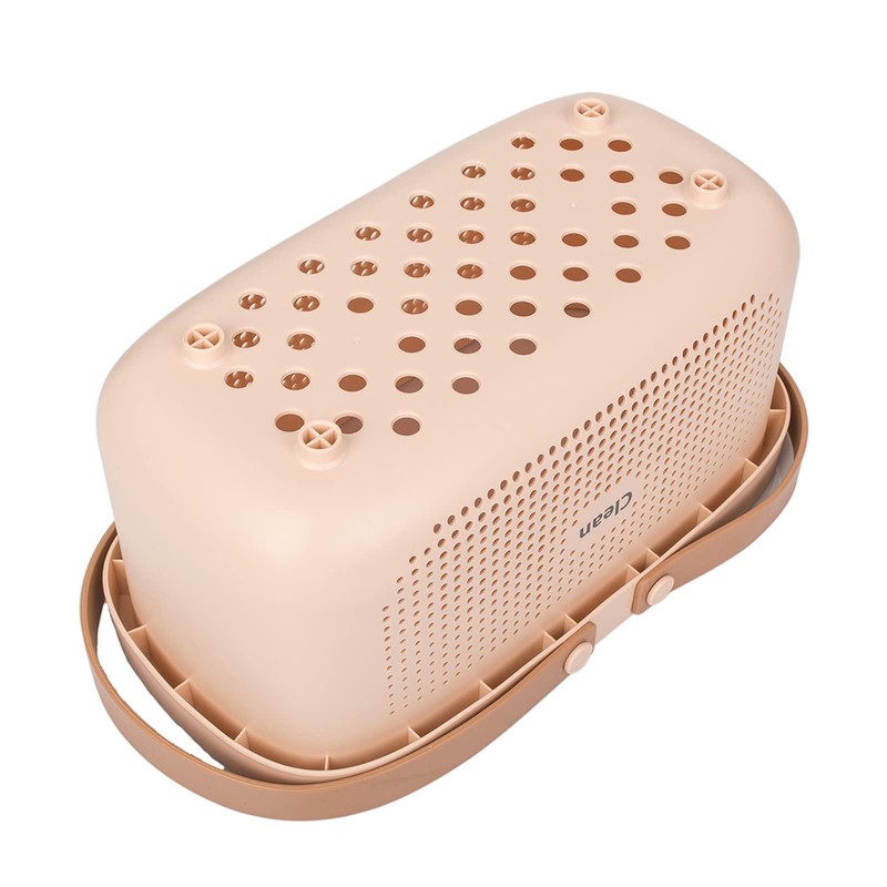 JiatuA Plastic Storage Basket with Handle Portable Shower Caddy Tote