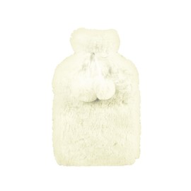 Benross 60860 2 Litre Cream Faux Fur Design Covered Hot Water Bottle