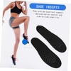 minkissy 1 Pair Pu Sports Insole Shoe Cushion Foot Arch