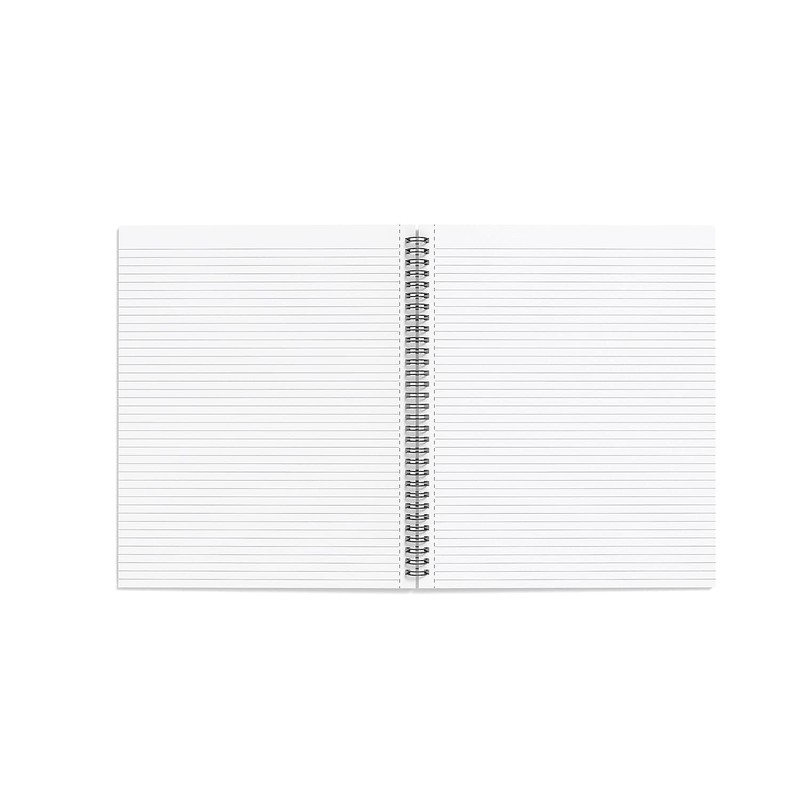 TRU RED Large Soft Cover Ruled Notebook, Black, 3/Pack