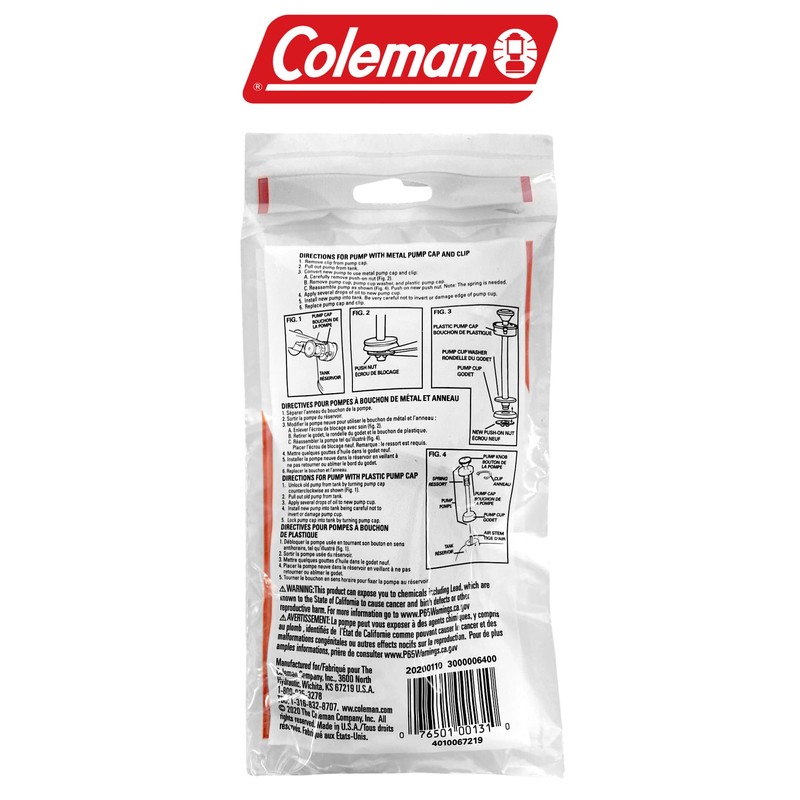 Coleman 3000000455 Lantern Pump Kit