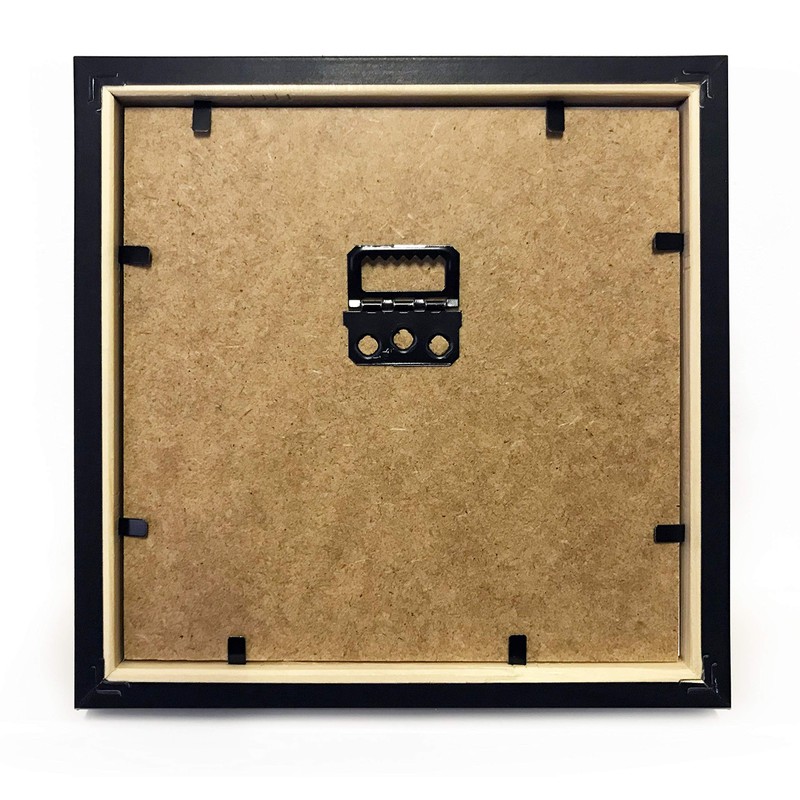 International Graphics Framed Postcards, Wood, 16 x 16 cm