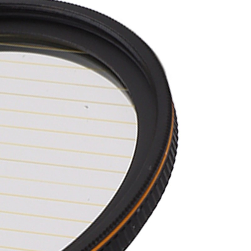Gold Streak Filter Light Flare Effect Filter Optical Glass Camera
