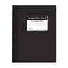 C-Line Composition Notebook, 5 x 5, Graph Ruled, Black Marble