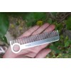 Yosoo EDC Pocket Tool Stainless Steel Matte Minimalist Engraved Metal