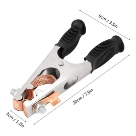 Broco Welding Clamp, 500A Electroplating Clamp, Copper Welding Earth Clip for Hand Welder (US Type)