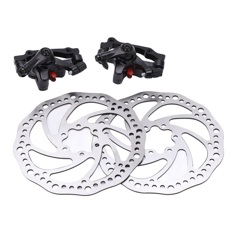 Mountain Bike Disc Brake Rotor Set Mechanical Front Rear Disc
