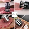 Marindo Meat Tenderiser Set - Meat Tenderiser & Cleaning Brush