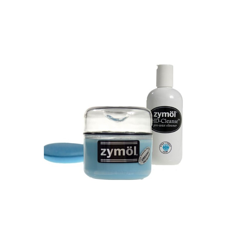 Zymol HD Cleanse Pre-Wax Cleaner & Creame Wax Combo Kit