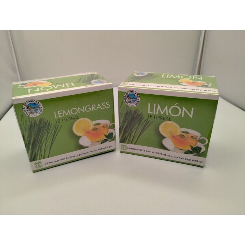 Truly 2 CAJAS DE TE LIMON TE HERBAL TEA 50