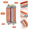 SRJQXH DIN Rail Terminal Block, DIN Rail, Feed-Through Terminal, Flame