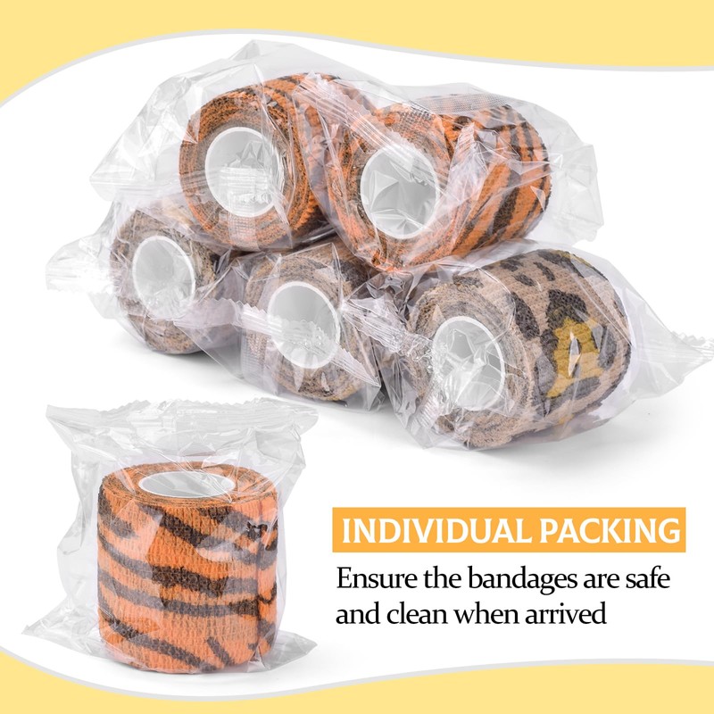 JimKing Tattoo Grip Cover, Self-Adhesiive Tape, Elastic Bandage Wrap Roll,