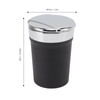 Car Smokeless Ash Tray Portable Fashionable Fire Prevention Auto Ashtray