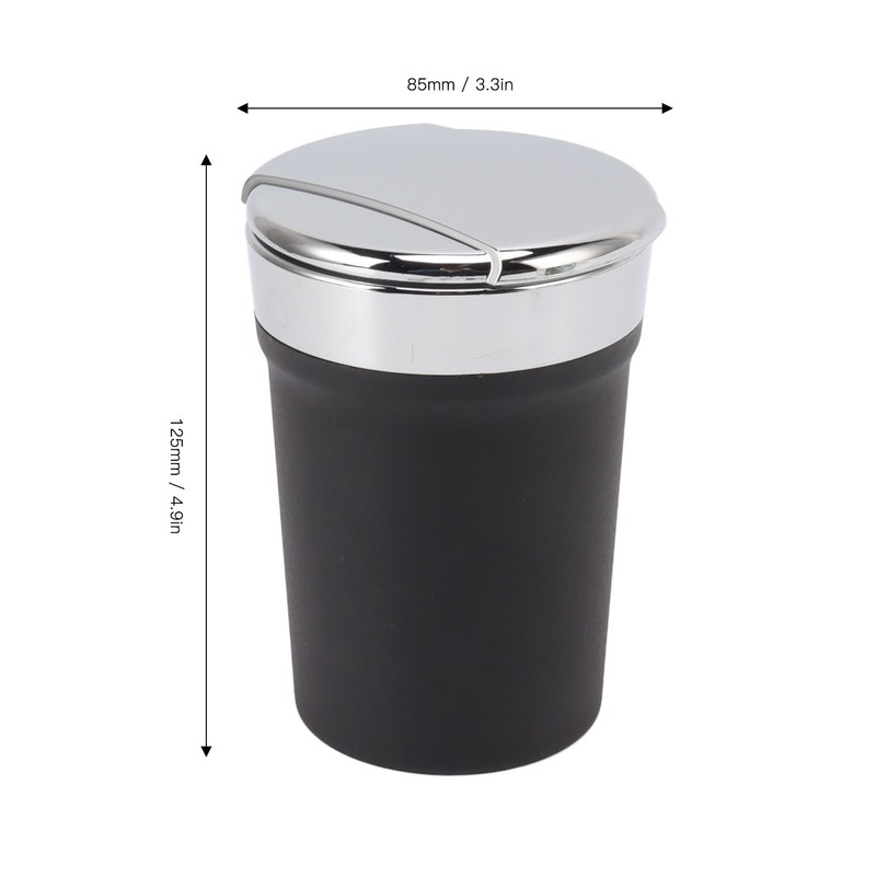 Car Smokeless Ash Tray Portable Fashionable Fire Prevention Auto Ashtray