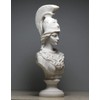 Athena Minerva Bust Greek Roman Goddess Statue Handmade Sculpture Head