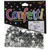 Beistle Silver Stars Confetti 1/2 oz