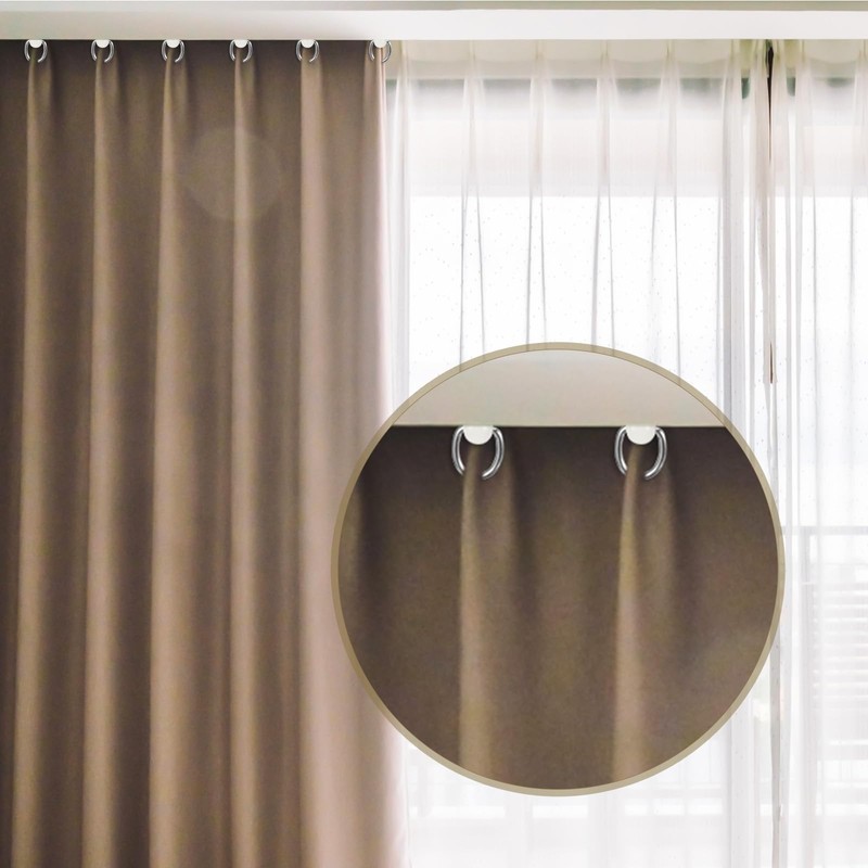 50 Pcs Curtain Track Rollers, Plastic Curtain Track Hooks Curtains