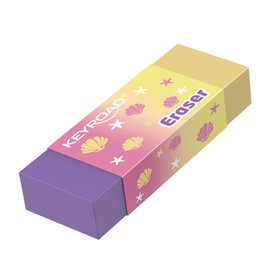 KEYROAD Universal Erasers / Pack of 30 - Pack of 30 / Eraser for Pencil and Coloured Pencil/Colour: Pastel - Rainbow/Ideal for School and Office