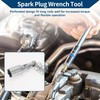 Hihaha T-Handle Spark Plug Socket Wrench Spanner Socket Remover for