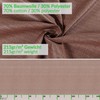 Fabric Tablecloth, Textile Table Linen, Cotton Polyester, Washable, Plain Ornamental