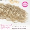 REECHO Clip in Hair Extensions, 4PCS Hair Extensions 24" Thick