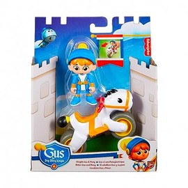 Mattel Gus Mini-Maxi Knight - Gus with Pony
