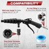 Gulfmew Coolant System Flush Gun, Lever Action Heater Core Flush