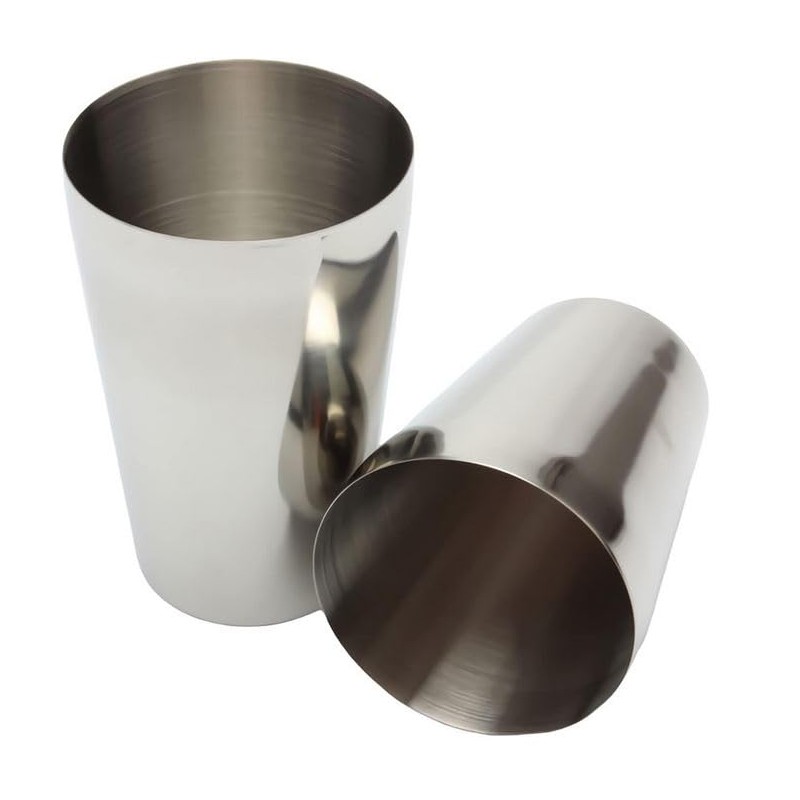 COCKTAIL7 Boston Shaker Set Tin on Tin Cocktail Set Non-Weighted