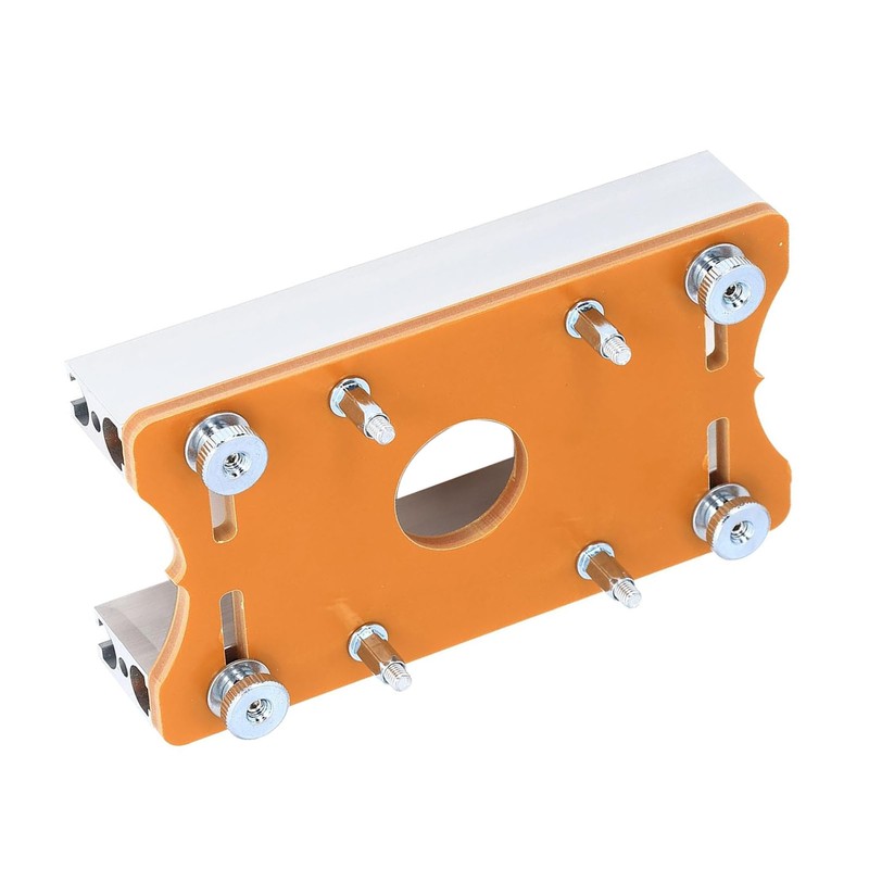 Router Table Insert Plate Kit Aluminum Alloy Woodworking Slotting Positioning