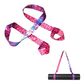 GTYHH 2 Pieces Multifunctional Yoga Straps Yoga Mat Straps Stretchy Yoga Straps Yoga Accessories Adjustable Yoga Straps