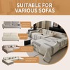 Akpgq Boho Non Slip Covers Sofa Covers for 3 Cushion