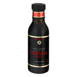 3 Dragons Sauce Teriyaki Ginger Spicy 12 Oz (Pack Of 6)