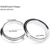 4X 3inch Stainless Steel V-Band Clamp & Flange Kit for