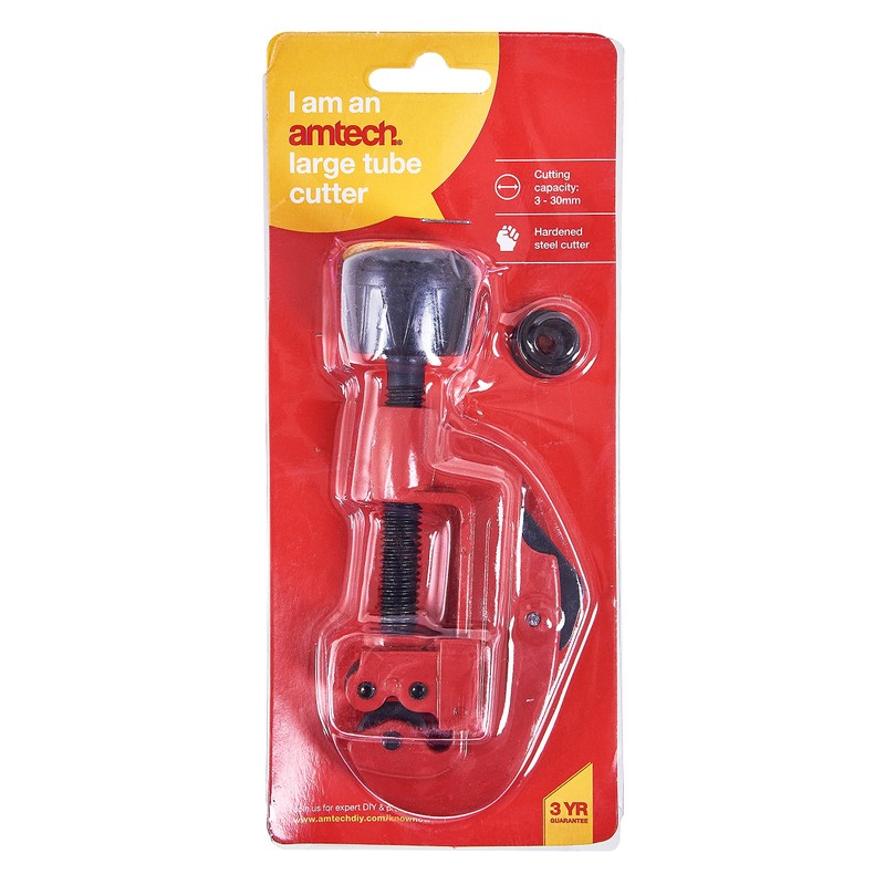 Amtech C0200 Large Tube Cutter with Spare Wheel
