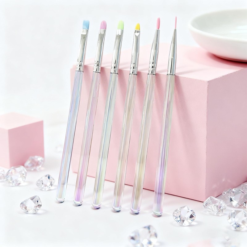 Nail Brushes for Nail Art,Acrylic Nail Art Brushes,Nail Art Design