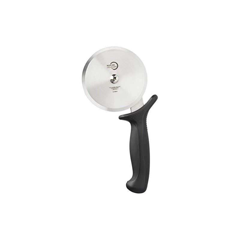 Mercer Culinary Millennia Pizza Cutter with Black Handle, 4 Inch