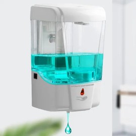 Dispensador Automático Pared Jabón Y Gel Antibacterial 700ml