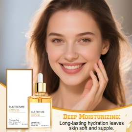 KOSIMI Gouda Silk Body Oil,Silk Body Oil,Bath & Shower Oi-l for Smooth and Hydrated Skin, Refreshing Non-greasy, Infused with Shea Butter,Coconut Oil,Vitamin