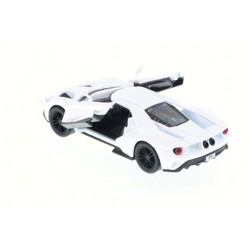 KiNSMART 2017 Ford GT, White 5391D - Modelo de coche