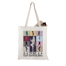 WCGXKO Tap Dance Lover Gift In My Tap Dance Era Tote Bag for Dancer Women (T-Tap Dance Era)