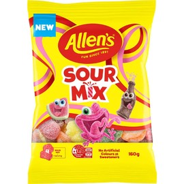 Allens Allen’s Lollies Sour Mix 160g
