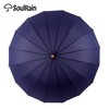 SoulRain 16 Ribs 48" Stick Umbrella Auto Open Solid Color