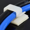 JacobsParts V5 Simple Adhesive Cable Routing Clip for Cord Management,