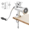 Happybuy Manual Meat Grinder, 304 Stainless Steel, with Table Clamp