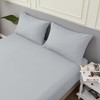 LINENOVA 100% Luxury Cotton Standard Pillowcases(Set of 2),Super Soft and