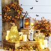 YiYa Glass Fake Pumpkins Autumn Decoration (Circular)