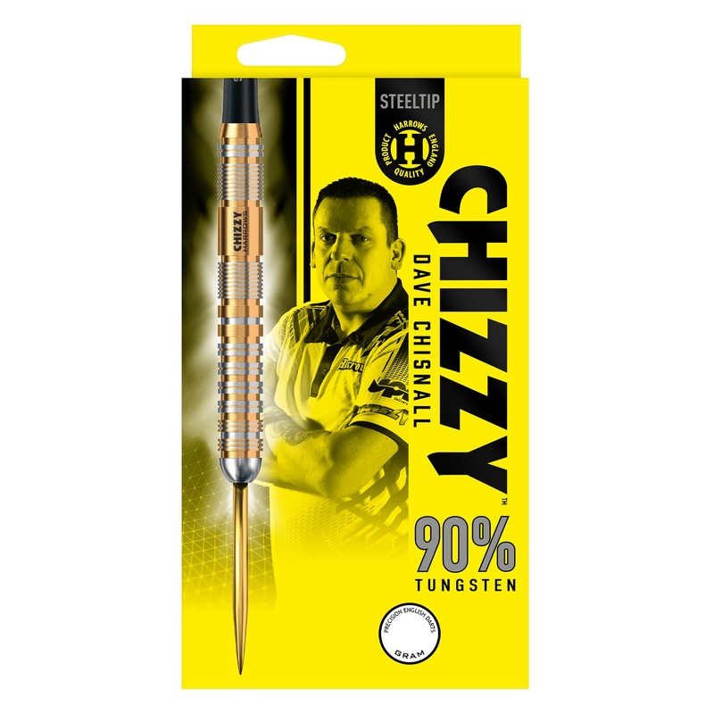 Harrows Chizzy 90% "Series 2" Tungsten Steel Tip Darts Set